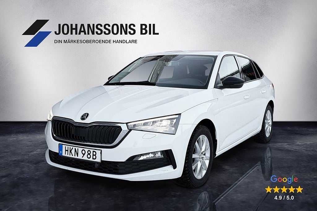 Skoda Scala 1.0 TSI Automat M&K-Värmare Kamera Drag Navi