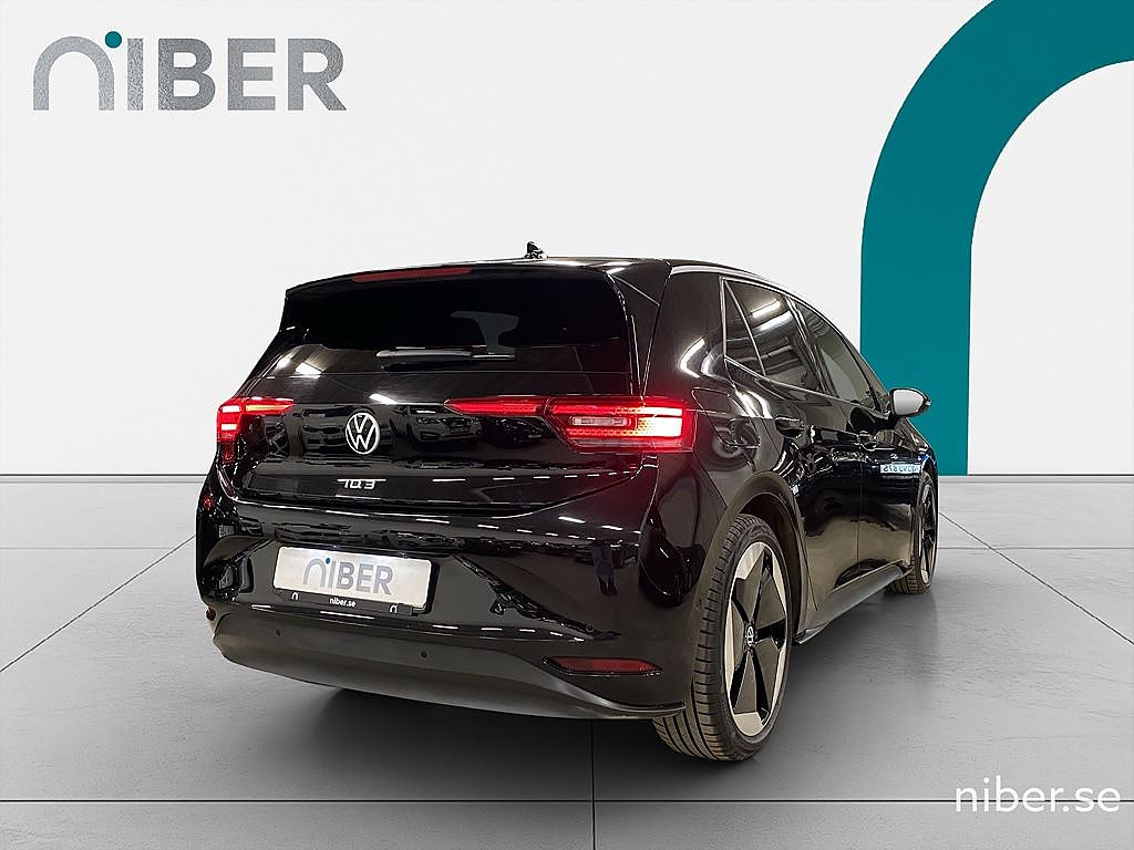 Volkswagen ID.3 Pro S, 231hk, Edition, Komfortpkt, Assist pkt, ext pkt
