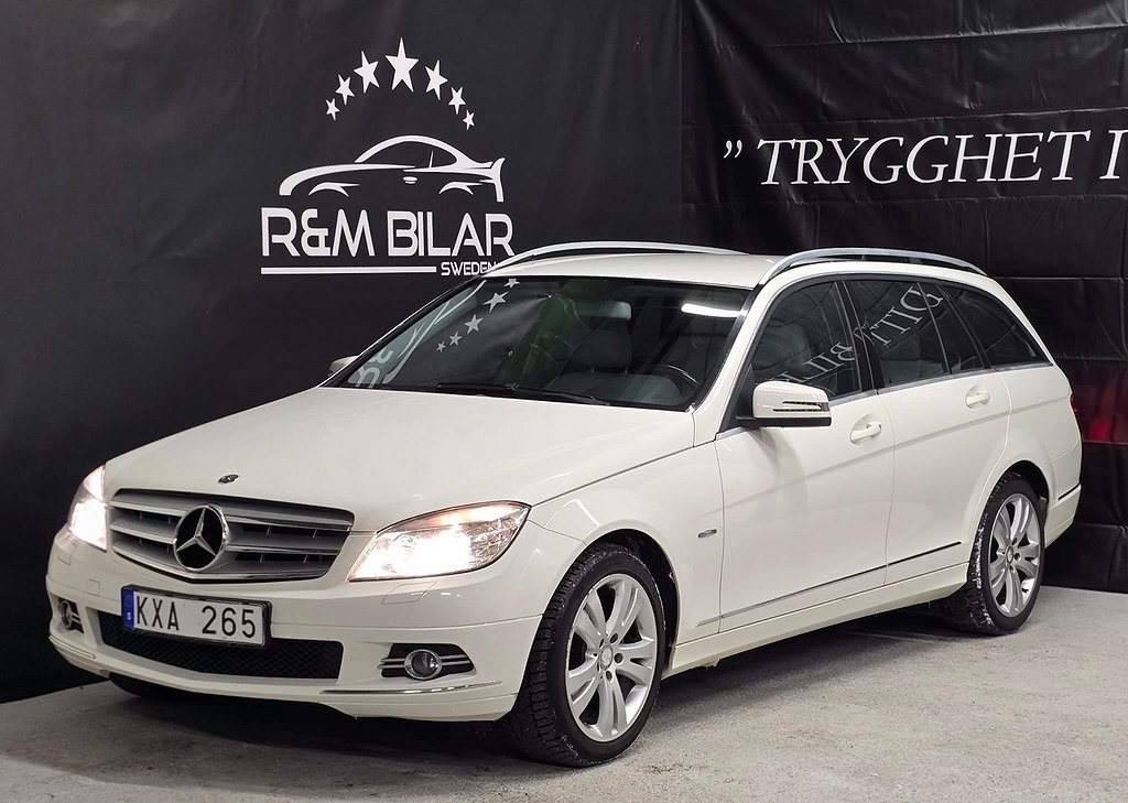 Mercedes-Benz C Avantgarde, 156HK, Drag, Blå-tand, Ny Bes!!!