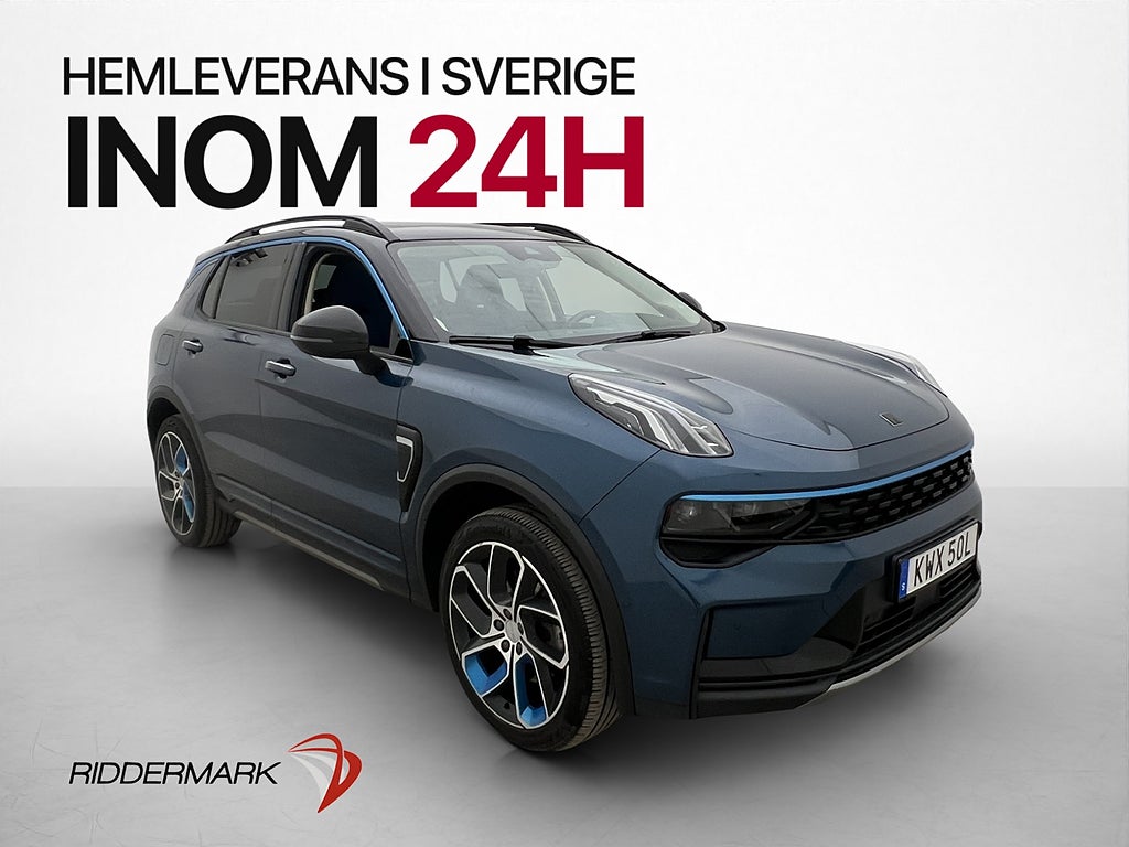 Lynk & Co 01 PHEV 261hk Pano Infinity Kamera Navi