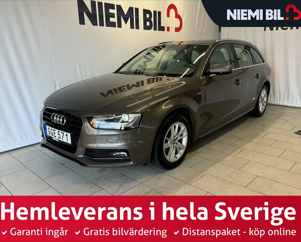 Audi A4 1.8 TFSI Aut 170hk Ed Sport Plus Låg skatt P-sens