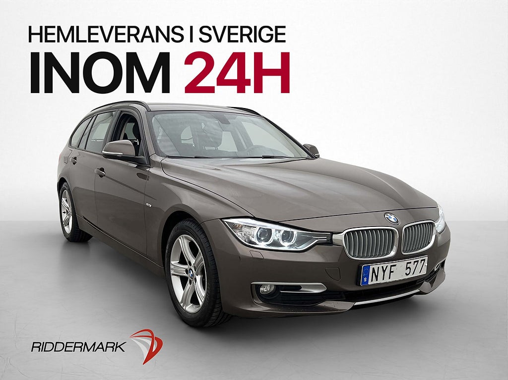 BMW 320 d 184hk Halvskinn P-Sensorer 2-Zons 0,47L/Mil
