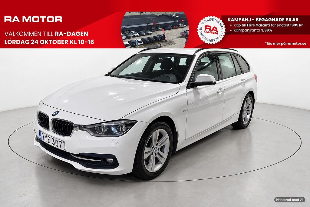 BMW 320d Touring 190hk xDrive Sport Line | Drag | Hifi | Navi | 2017