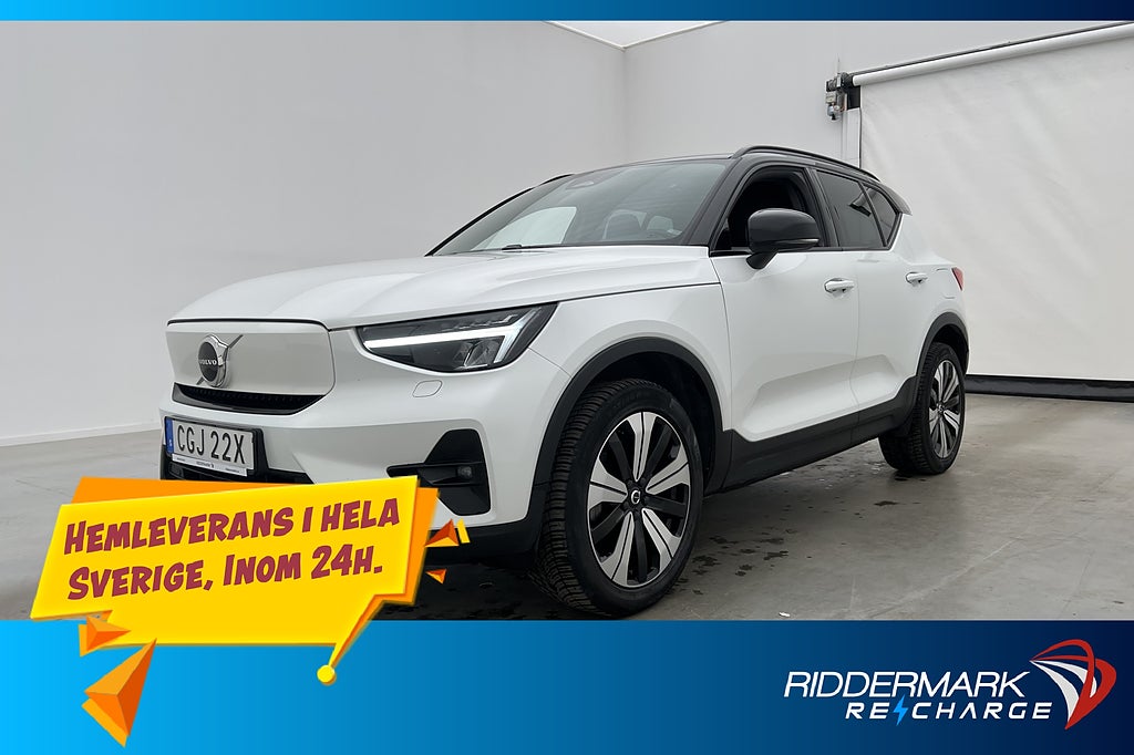 Volvo XC40 Recharge Single Motor Plus Värmare Kamera CarPlay