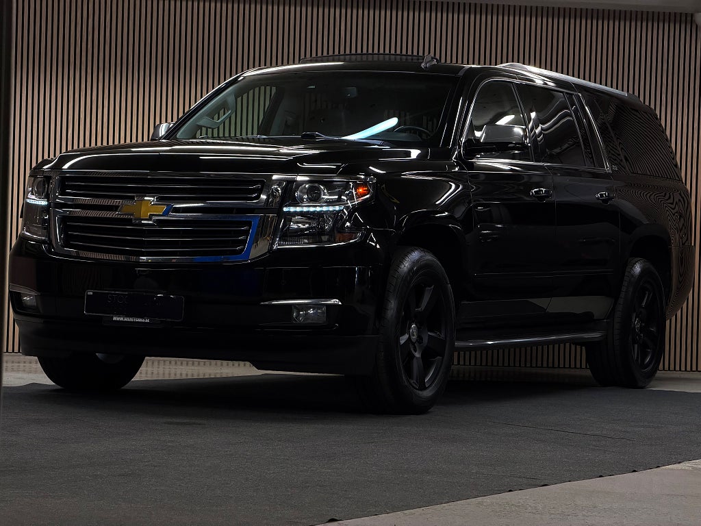 Chevrolet Suburban 5.3 V8 E85 4WD/LTZ PREMIUM/HYDRA-MA/ 7-SITS/DVD/SV-SÅLD