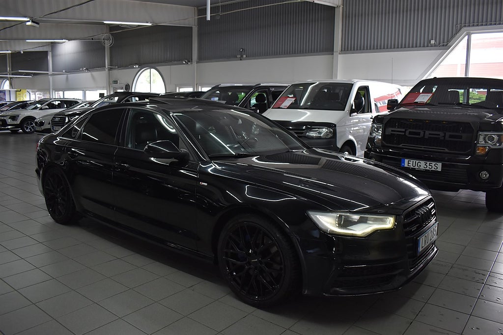 Audi A6 Sedan 3.0 TDI V6 Quattro S Tronic, 245hk S Line / GPS / Bose /Ta