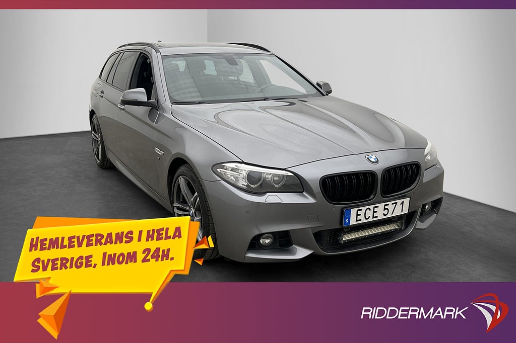 BMW 520 D xDrive 190hk M Sport Keyless Kamera Navi Bluetooth