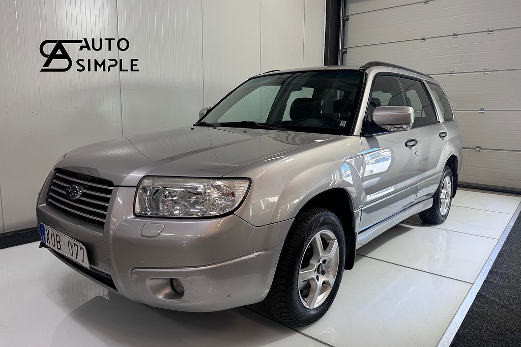 Subaru Forester 2.0 4WD Besiktigad Ny Servad Dragkrok 158hk