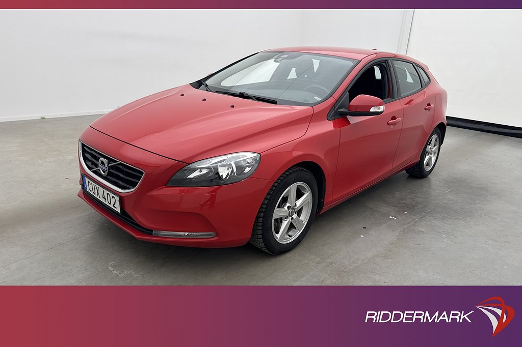 Volvo V40 T2 122hk Kinetic VOC P-Värmare Sensorer Dragkrok