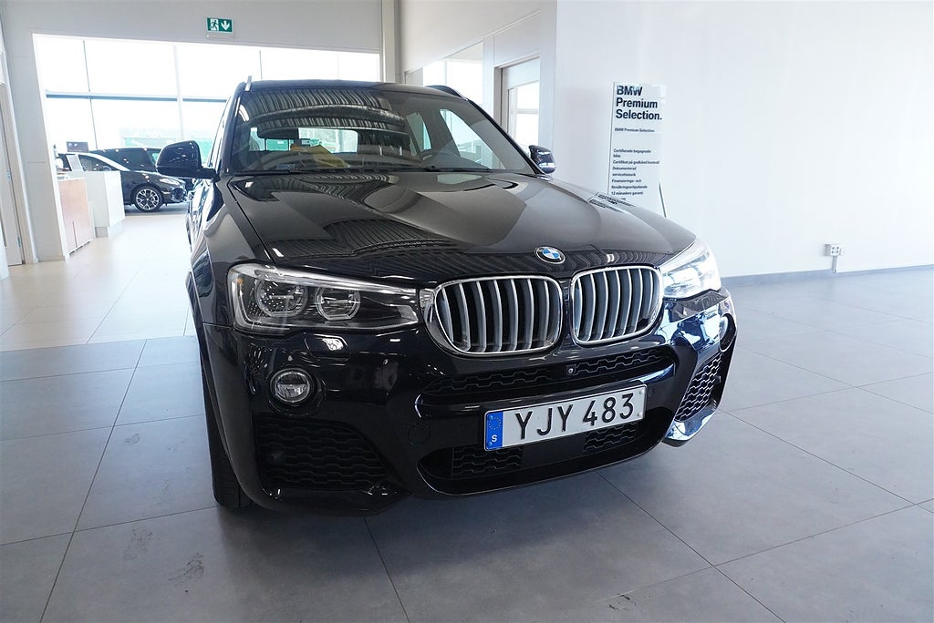 BMW X3 xDrive30d M Sport Pano Värmare Drag Navi DAP | Ränta 3,99%