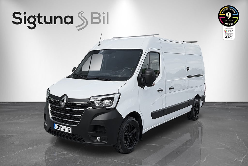 Renault master 180HK Drag|Värmare|Dubbeldörr|Inredd|Backkamera|Moms