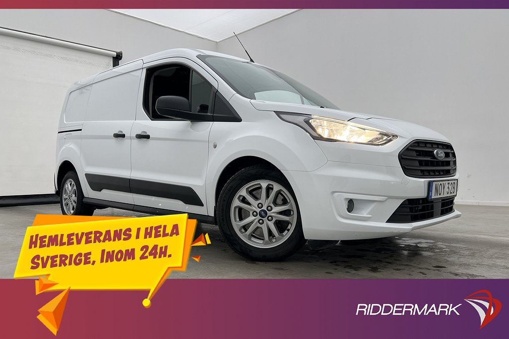 Ford transit Connect LWB 1.5 Värmare Dragkrok B-Kamera Moms