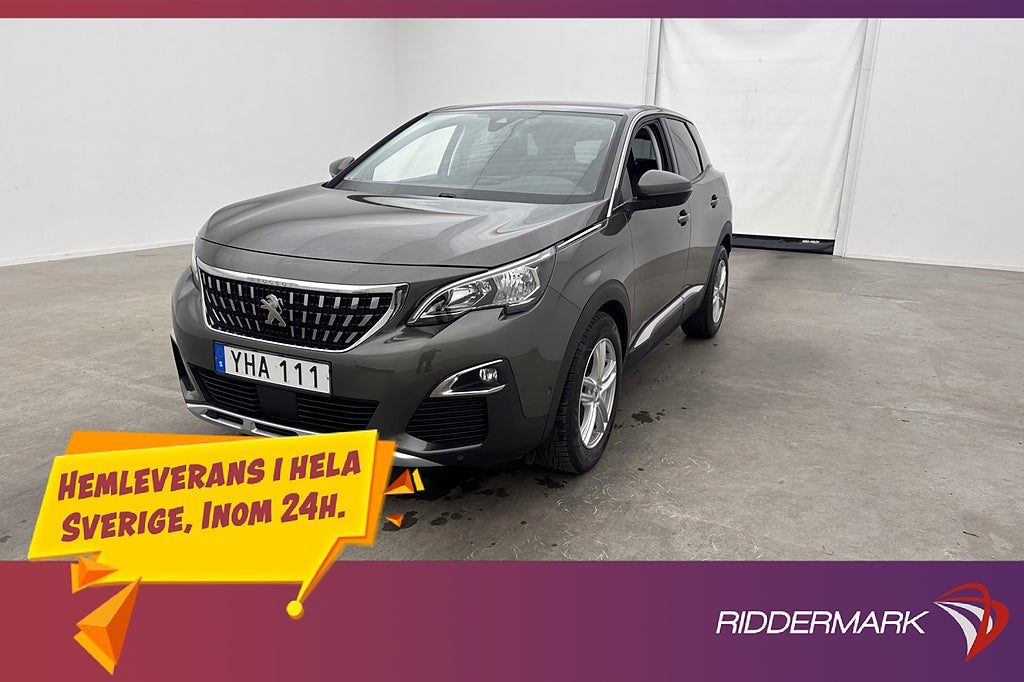 Peugeot 3008 1.6 BlueHDi 120hk Allure Kamrem bytt