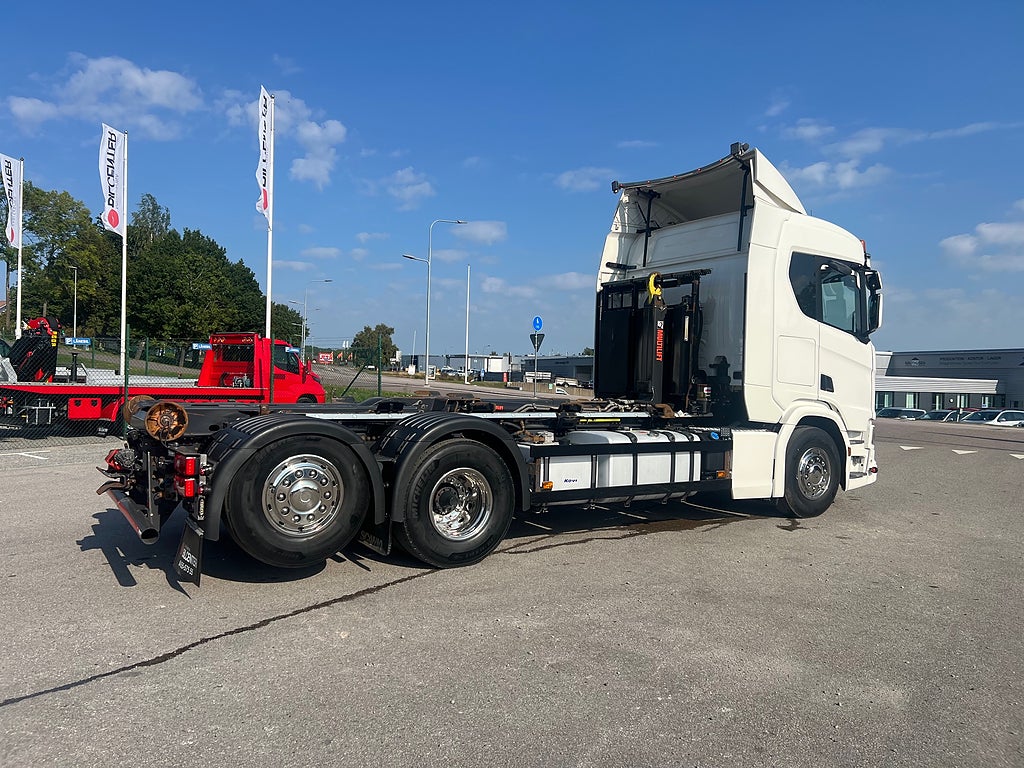 Scania R500 6x2*4 Lastväxlare inkl Schaktflak & Tippkärra