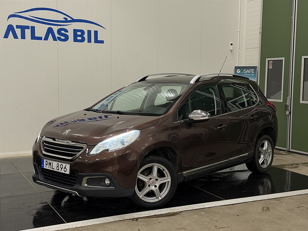 Peugeot 2008 1.6 e-HDi EGS 92hk|Pano|SoV|Navi|