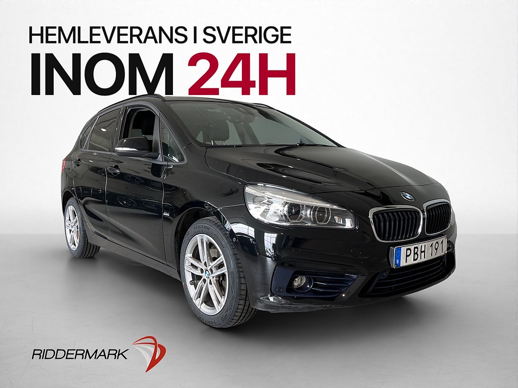 BMW 218d 150hk Sport Line Kamera Navi HiFi  Isofix