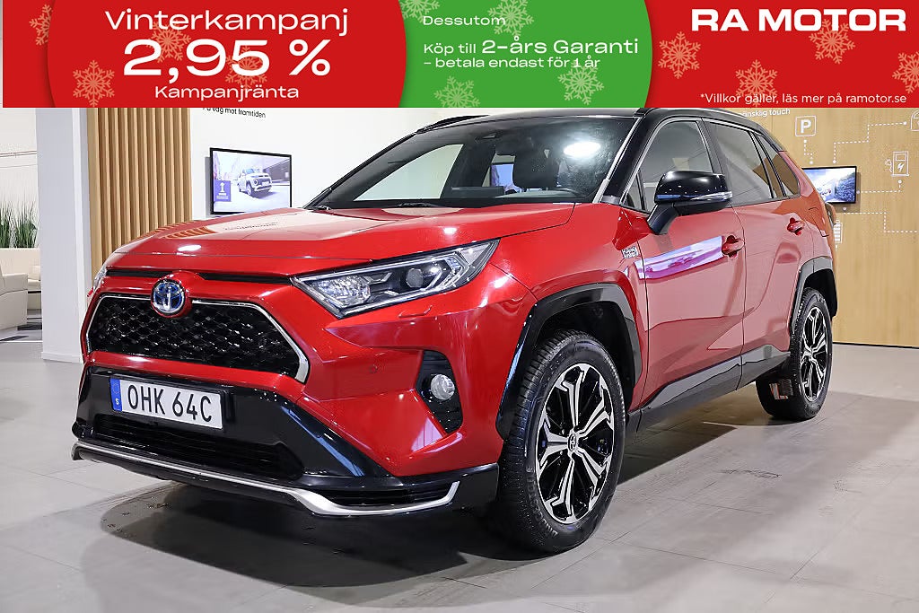 Toyota RAV4 Plug-in Hybrid E-CVT Style AWD Kamera Leasbar 2021