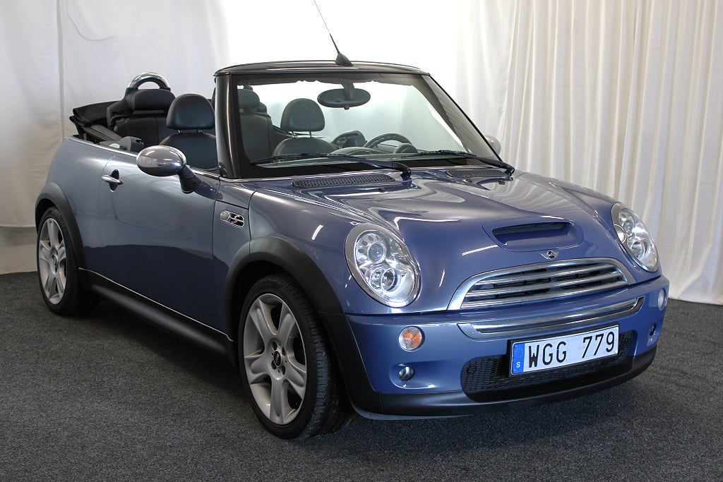MINI Cooper S Convertible Svensksåld |Kompressor|Helskinn|PDC|170hk
