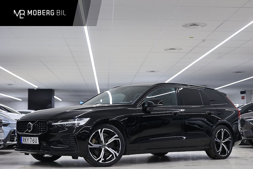Volvo V60 Recharge T6 AWD 350hk *2,99% Räntekampanj* Plus Dark Drag