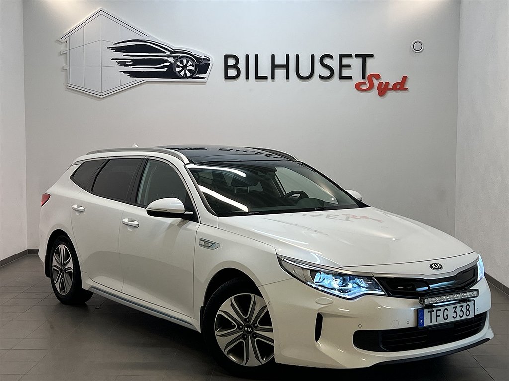 Kia Optima Plug-in Hybrid 205hk %2B2 Pano/Navi/Harman