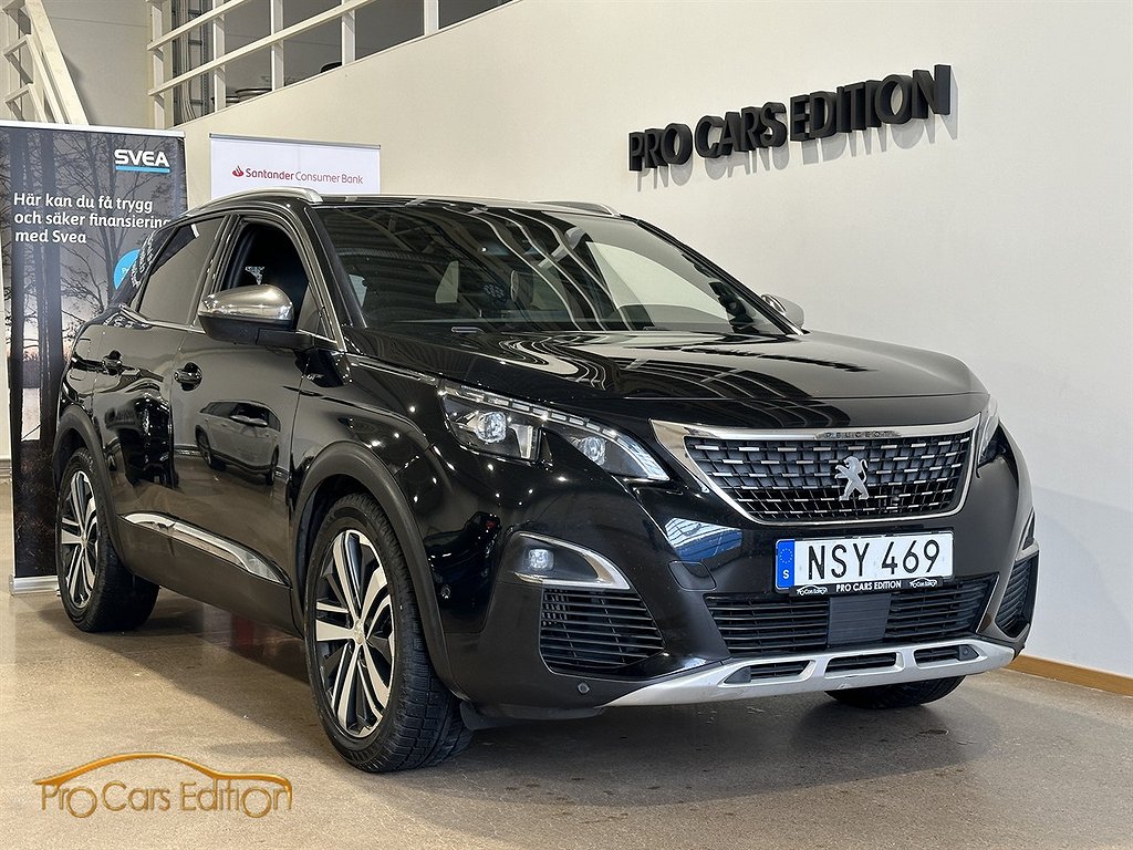 Peugeot 3008 2.0 BlueHDi EAT, Taklucka,Massage Stol, D-krok, B-kam