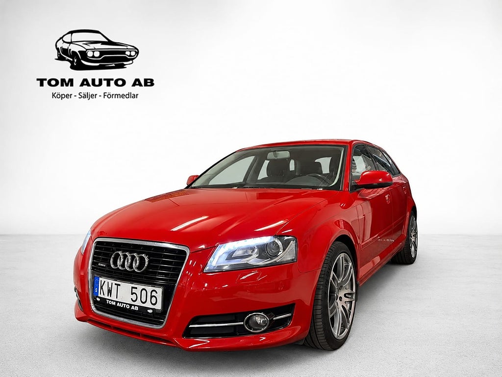Audi A3 Sportback 2.0 TFSI quattro S Tronic Comfort 200 hk