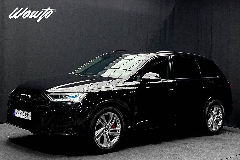 Audi Q7 60 e TFSI Quattro 456HK / S-Line / Laser /Luft /MOMS