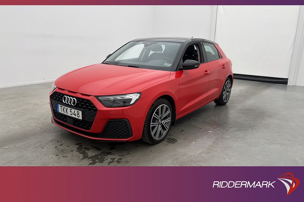 Audi A1 Sportback 30 TFSI 116hk Proline Adv Cockpit Sensorer