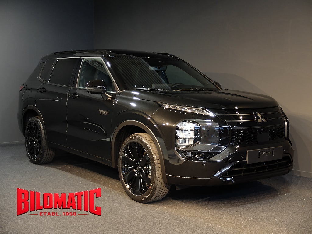 Mitsubishi Outlander PHEV AUT 4WD BLACK EDITION Specialutgåva OMG LEV