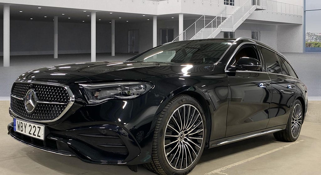 Mercedes-Benz E 300 de 4MATIC AMG Superscreen Advanced Plus Läder 20tum - bild 9