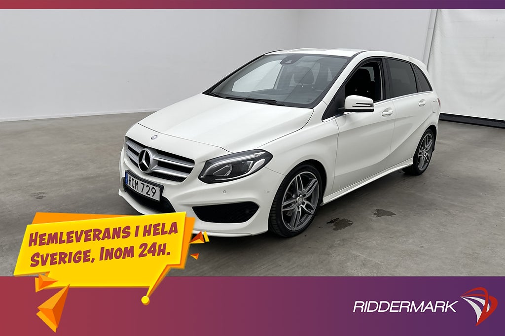 Mercedes-Benz B 200 d 4Matic 136hk AMG Kamera Välservad