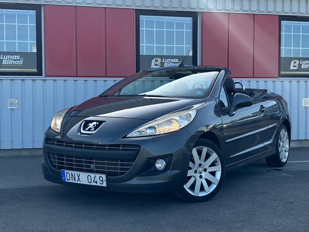 Peugeot 207 CC 1.6 VTi Euro 5/Ny Servad/3Ägande Brukare/Besiktad