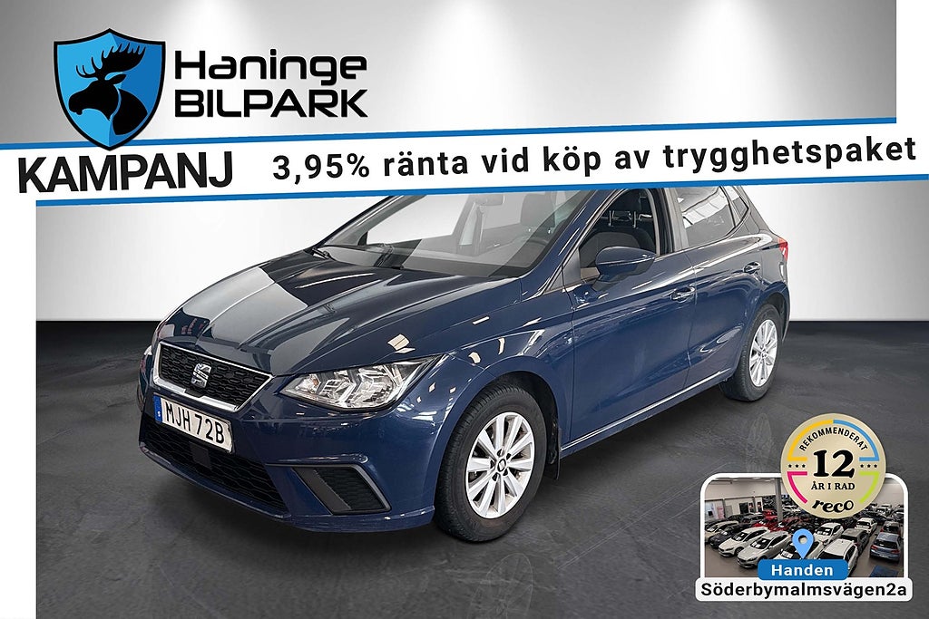 Seat Ibiza 1.0 MPI STYLE SUPERDEAL 3.95% / BT / FARTHÅLLARE