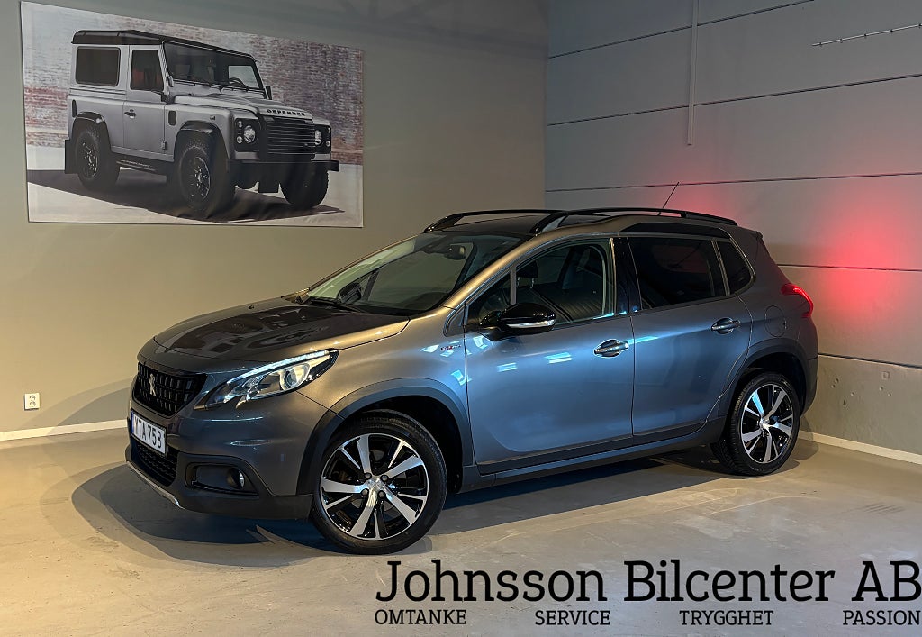 Peugeot 2008 1.2 PureTech 110 GT-Line 1 ägare Glastak Carplay 