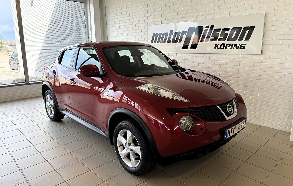 Nissan Juke 1.6 94hk Nyservad Nybesiktad 1 ägare 4.399mil