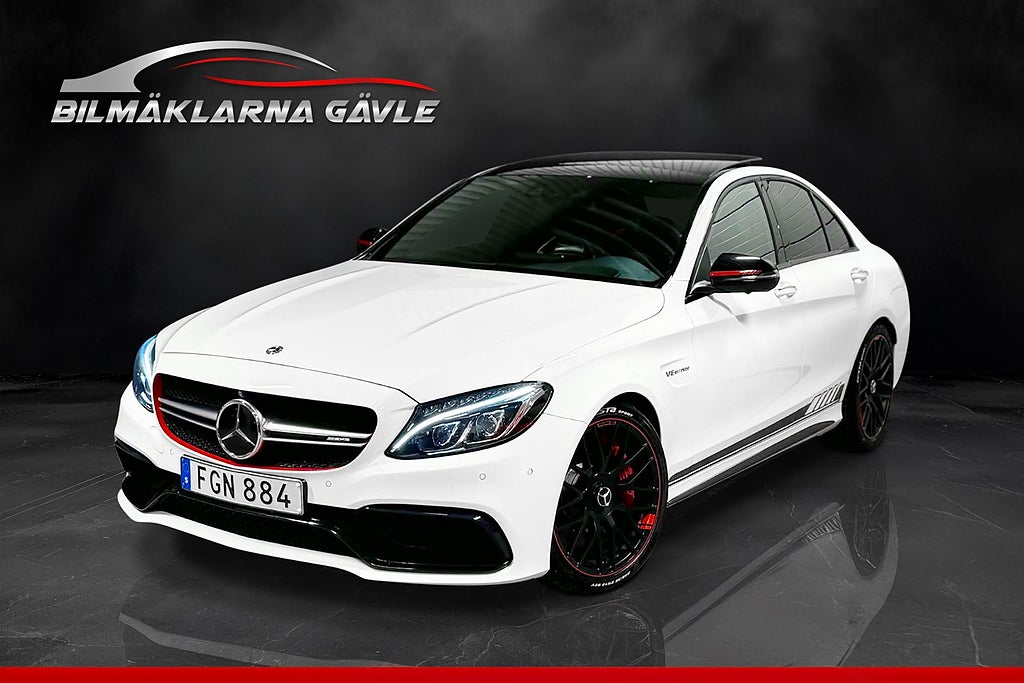 Mercedes-Benz C63 S C 63 S Speedshift, Edition 1 / Skalstolar / Se spec