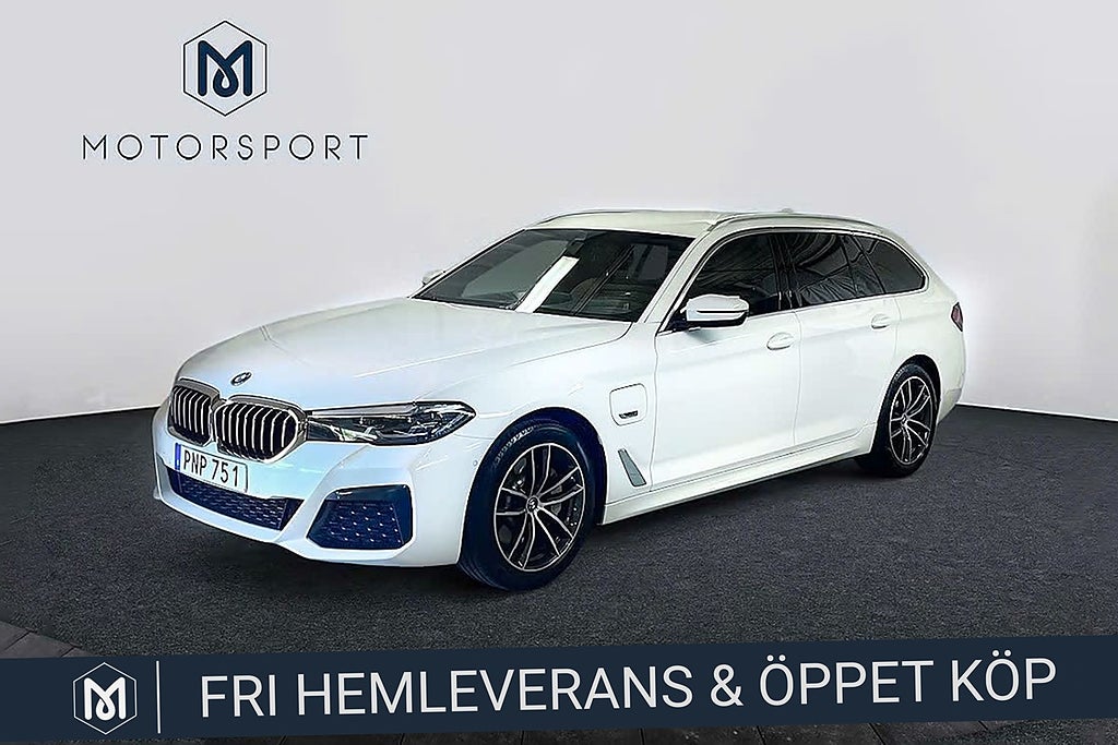 BMW 530e Touring M Sport Ambient Drag Helskinn Navi Kamera