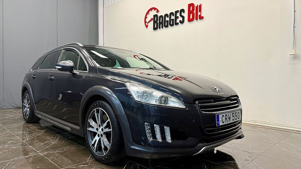 Peugeot 508 SW RXH 2.0 Hybrid4 200HK AWD D-Värm Pano Hud GPS