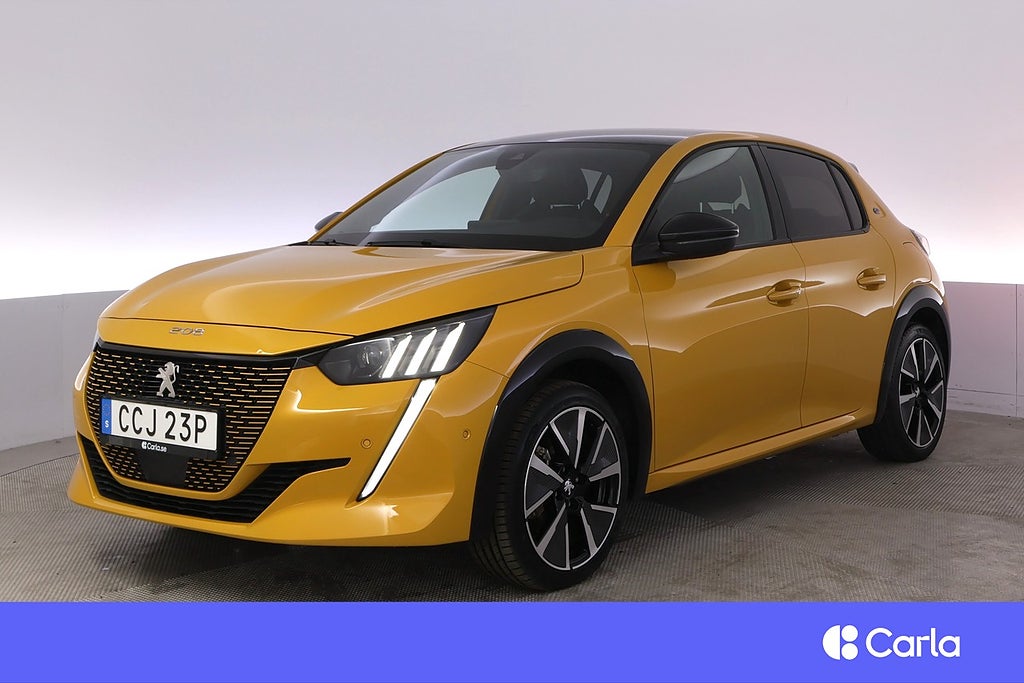 Peugeot E-208 GT Pack Kamera Adap.Fart Värmare