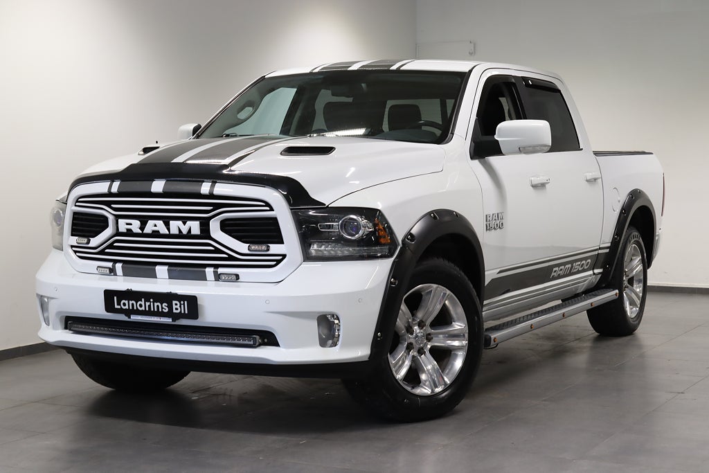 Dodge RAM 1500 Crew Cab 5.7 V8 HEMI Sport 4x4 TorqueFlite Euro6 Luftfj
