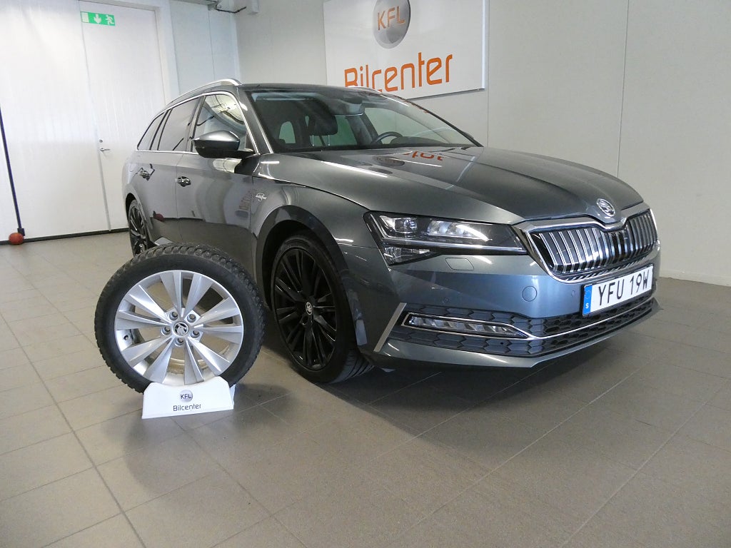 Skoda Superb iV 1.4 TSI L&K-Skinn-Kam-Navi-Värmare-CockPit-Drag-SoV 