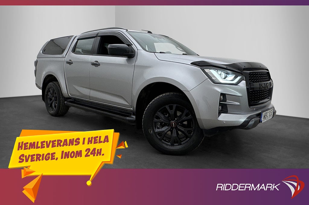 Isuzu D-Max XRX 1.9 CNG 4WD Värm Drag Diff Skin CARPLAY Moms