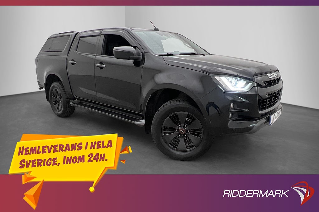 Isuzu D-Max XRX 1.9 4WD Värmare Drag Diff CARPLAY Kåpa Moms