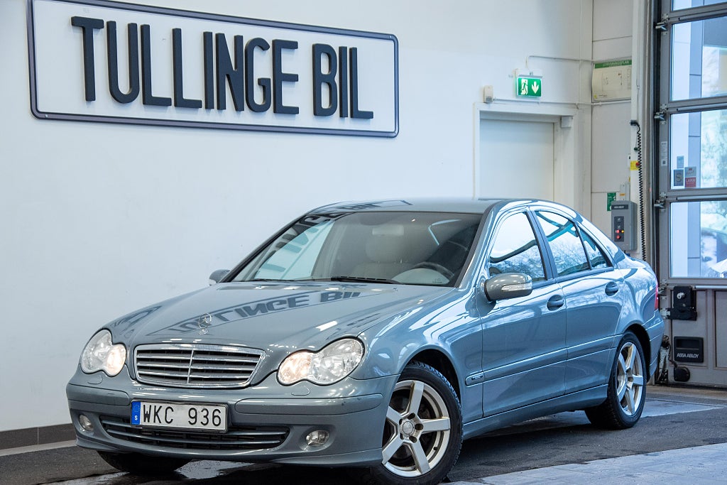Mercedes-Benz C 180 Kompressor 143HK Aut Classic Farthållare Dragkrok