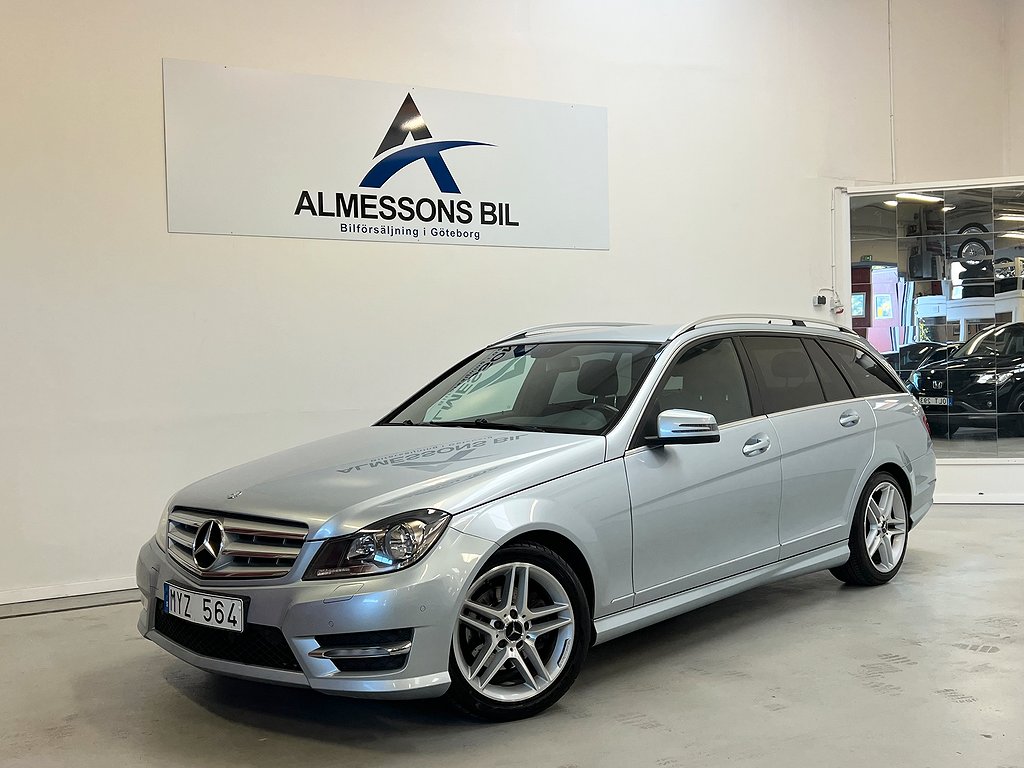 Mercedes-Benz C 220 CDI 7G-Tronic Plus AMG Sport V-Hjul Drag