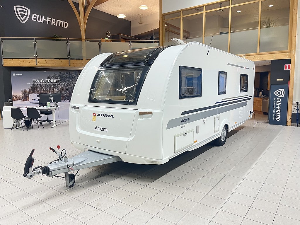 Adria ADORA 593 UP (Mover+AC+Förtält+Queenbed)