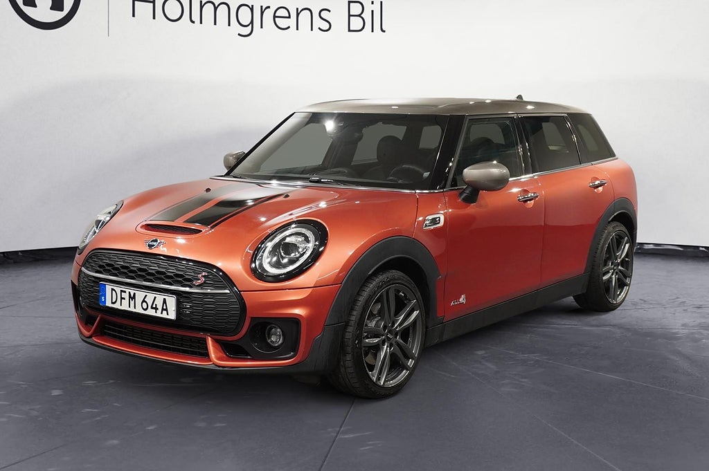 MINI Clubman Cooper S ALL4 Aut JCW H K Läder Kamera LED | Ränta 1,99%