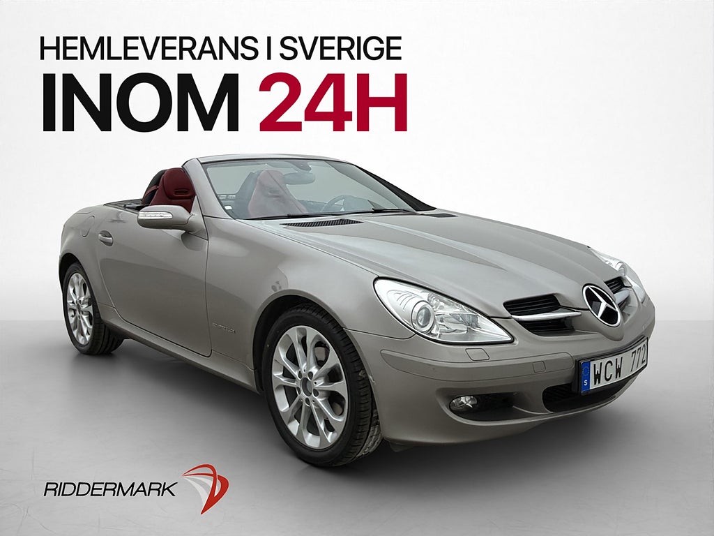 Mercedes-Benz SLK 200 Kompressor 163hk Skinn
