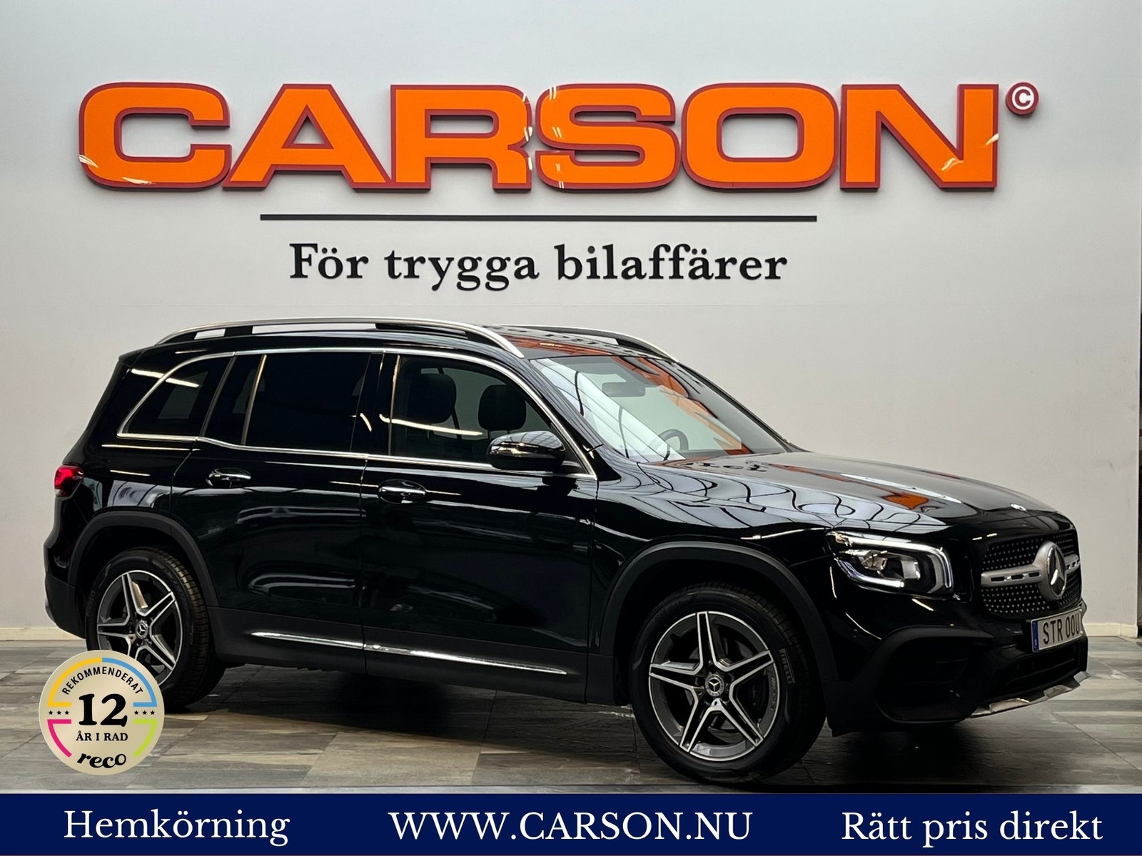 Mercedes-Benz GLB200 d GLB 200 d AMG Line 7-Sits Widescreen Pano Backkamera Navi