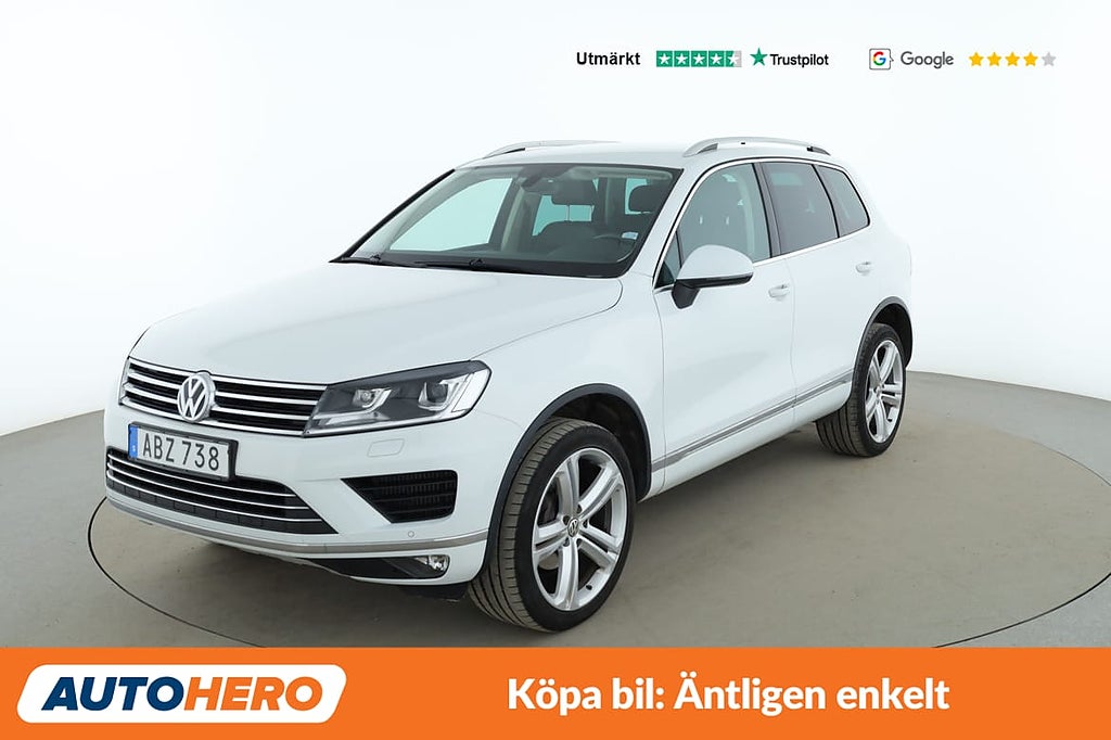 Volkswagen Touareg 3.0 V6 TDI AWD / Kamera, Drag, Värmare